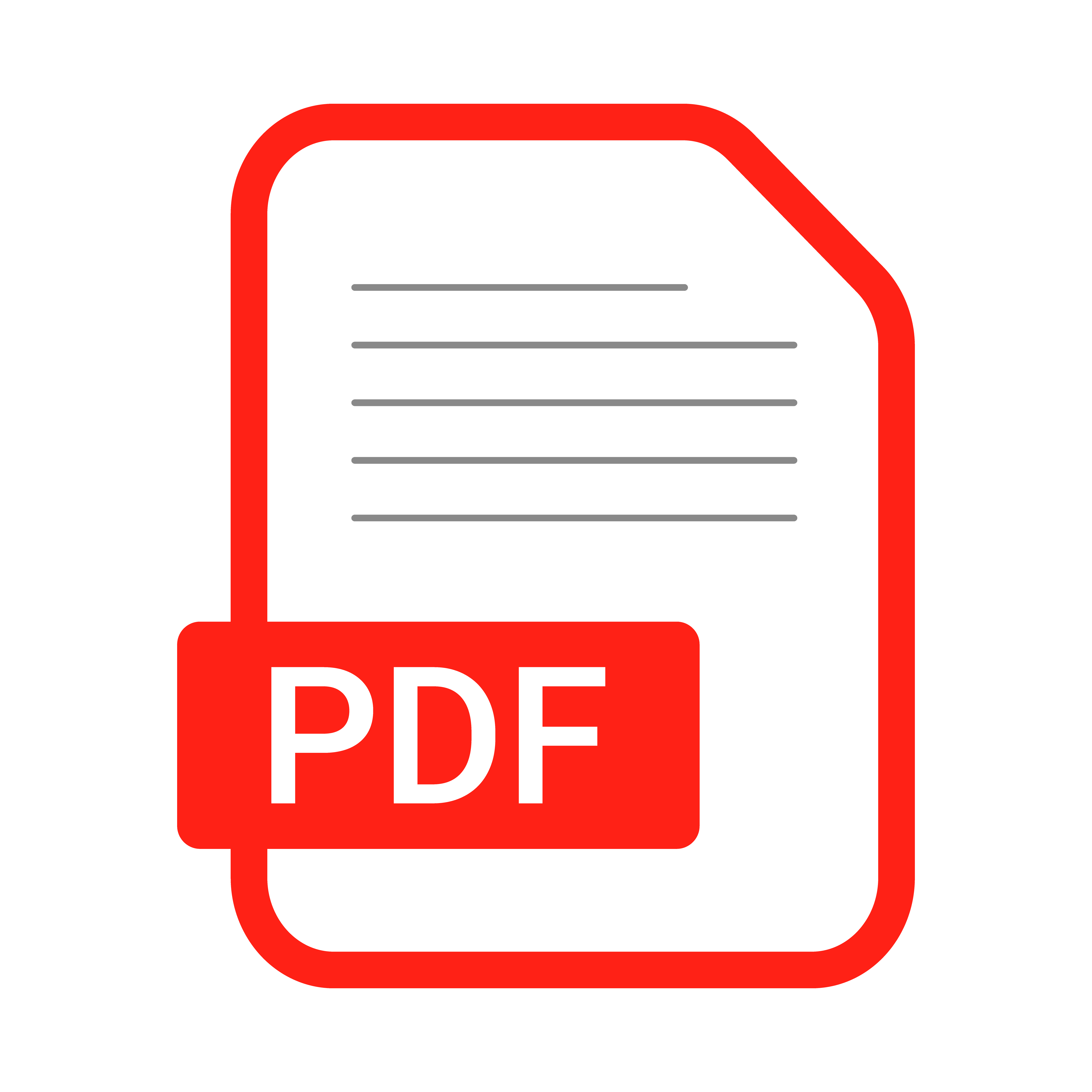 PDF file